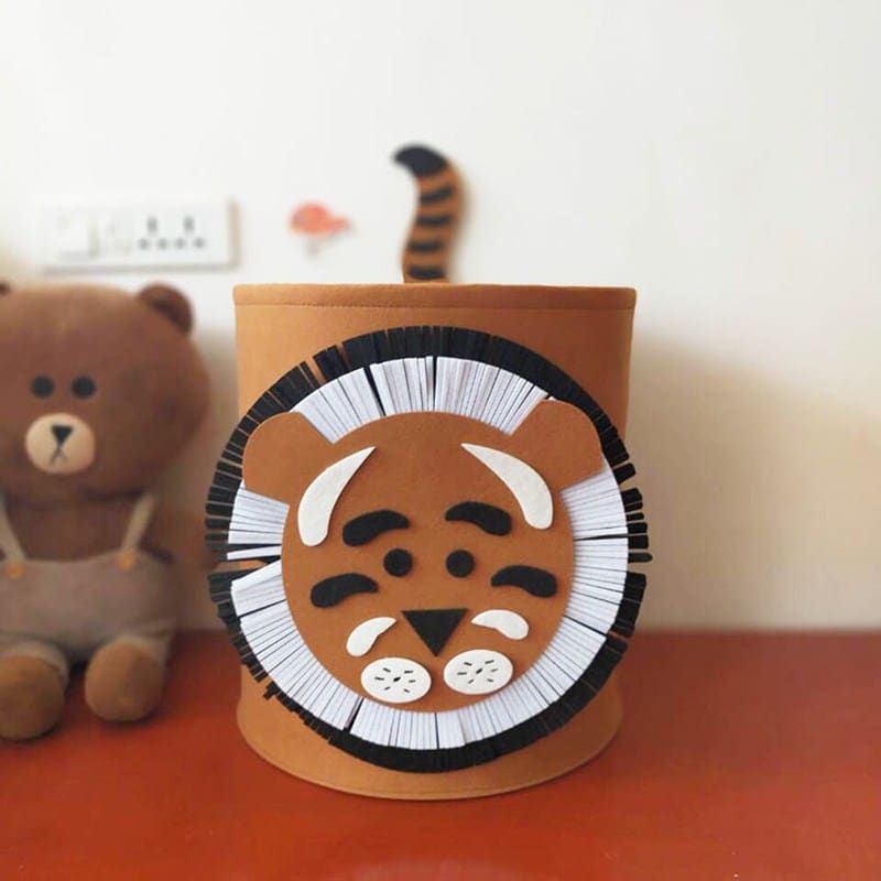 Hommfer – Paniers de Rangement Animaux en Tissu pour Chambre d'Enfant - Hommfer