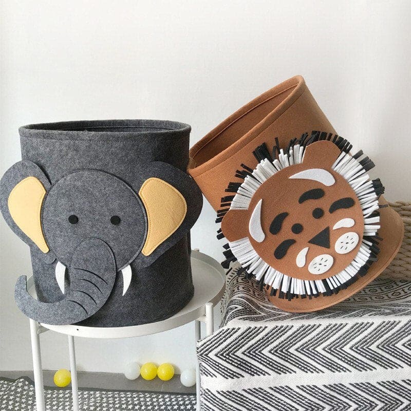Hommfer – Paniers de Rangement Animaux en Tissu pour Chambre d'Enfant - Hommfer