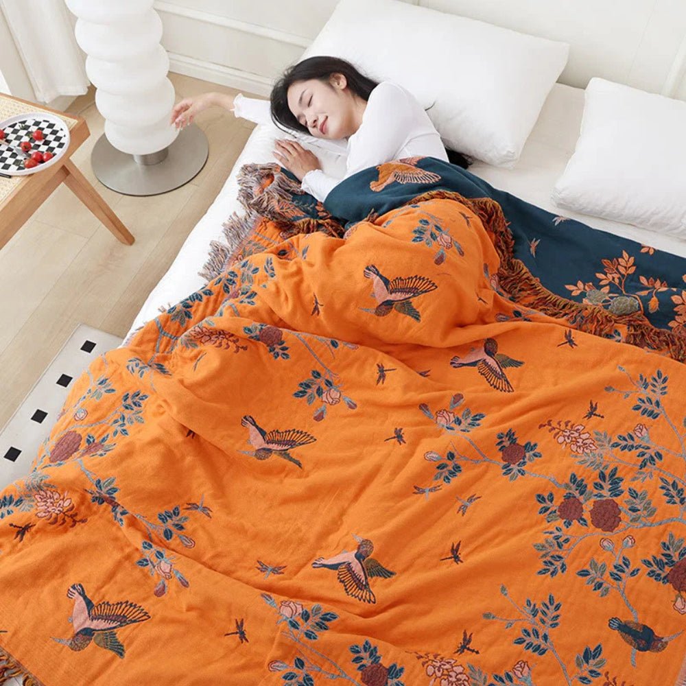 Hommfer – Plaid en Coton à Couches Multiples - Hommfer
