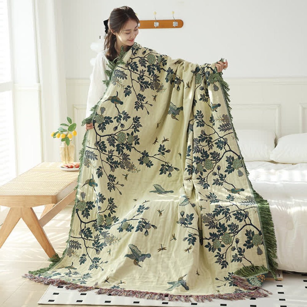 Hommfer – Plaid en Coton à Couches Multiples - Hommfer