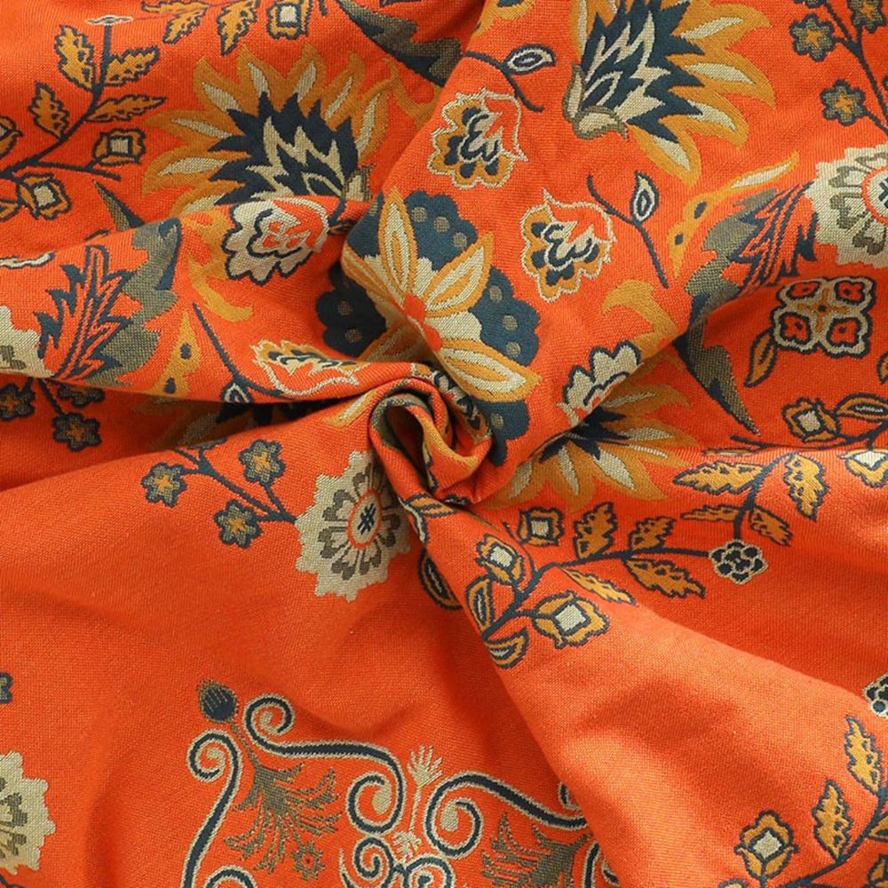 Hommfer – Plaid Réversible Floral en Coton - Hommfer