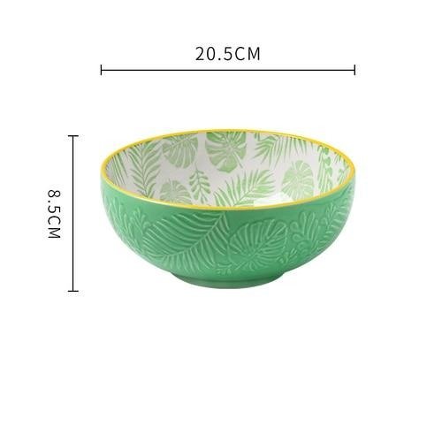 Hommfer – Plat de Service Céramique Embossé - Hommfer