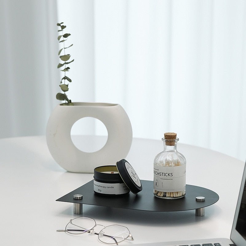 Hommfer – Plateau Acrylique Ondulé à Forme Irrégulière - Hommfer