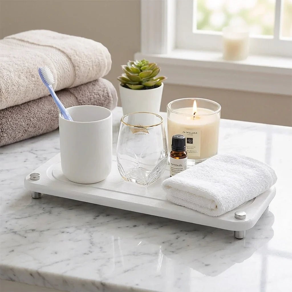 Hommfer – Plateau de Lavabo InstaDry en Acier Inoxydable Élégant - Hommfer