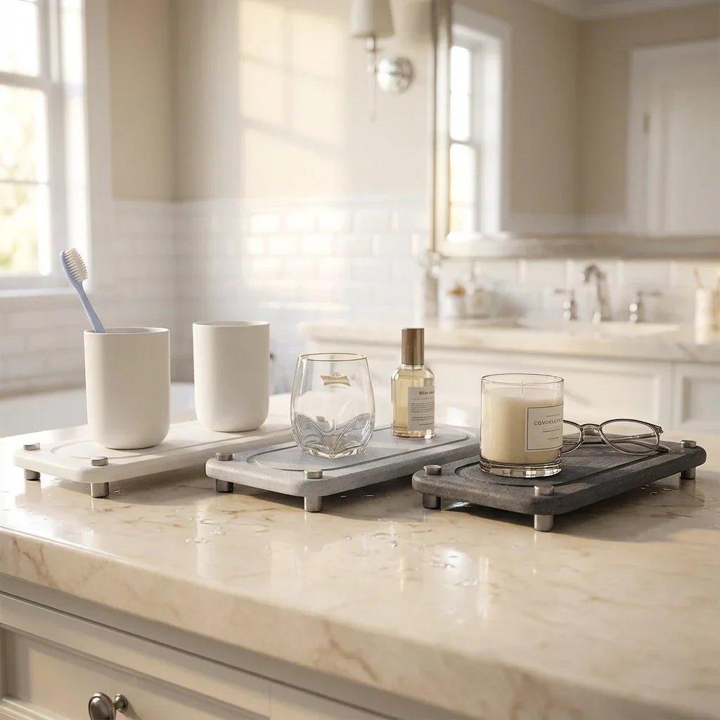 Hommfer – Plateau de Lavabo InstaDry en Acier Inoxydable Élégant - Hommfer