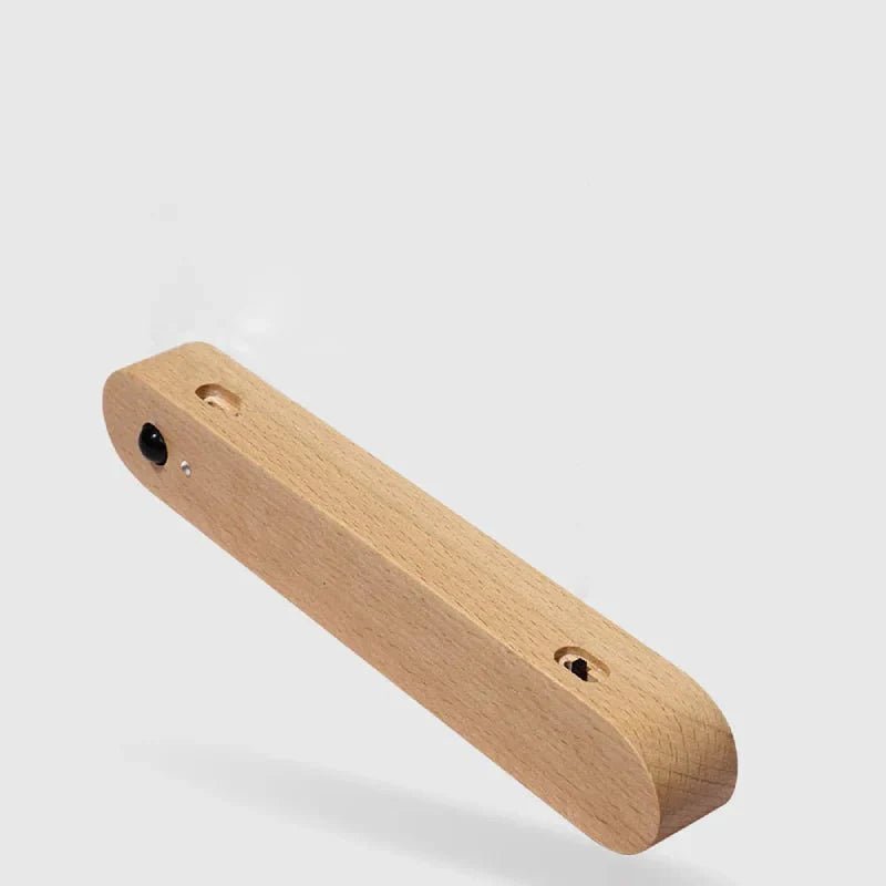 Hommfer – Porte - Clés Mural Magnétique en Bois avec Veilleuse LED à Capteur pour l’Entrée - Hommfer