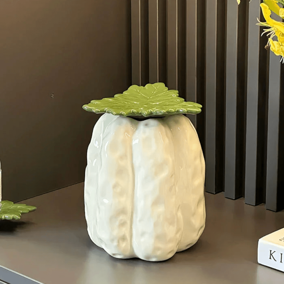 Hommfer – Pot Citrouille Décoratif en Céramique - Hommfer