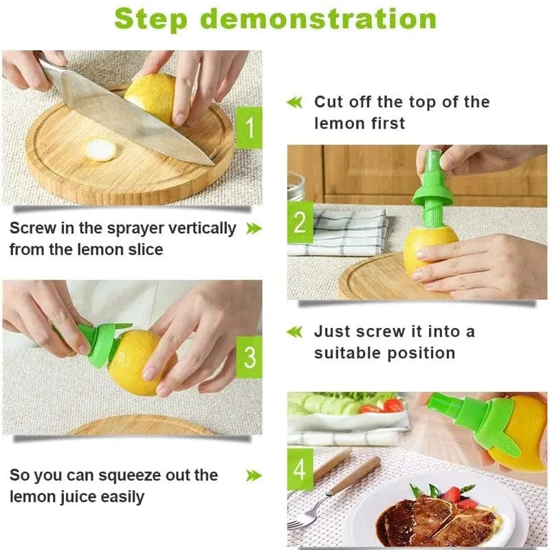 Hommfer – Presse-agrumes Élégant en Acier Inoxydable avec Pulvérisateur Citrus - Hommfer