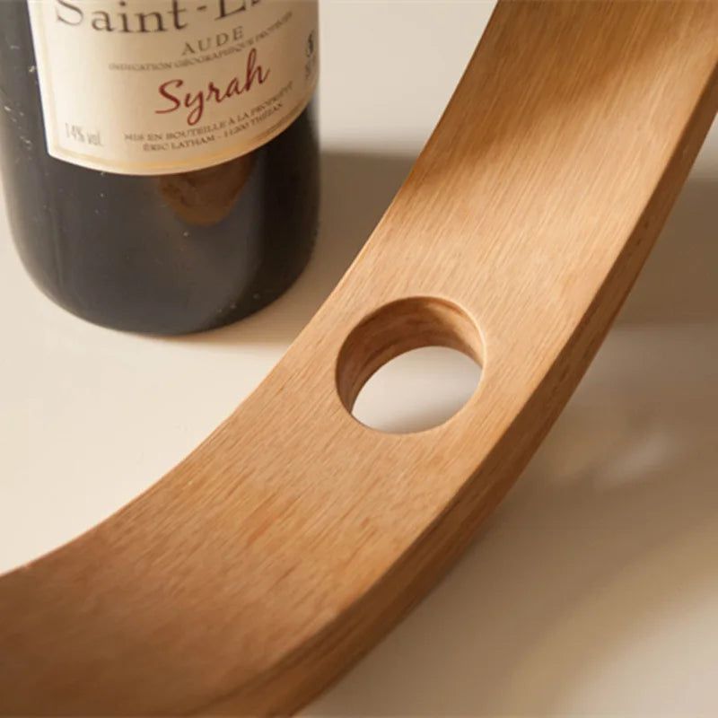 Hommfer - Râtelier à Vin en Bambou - Hommfer