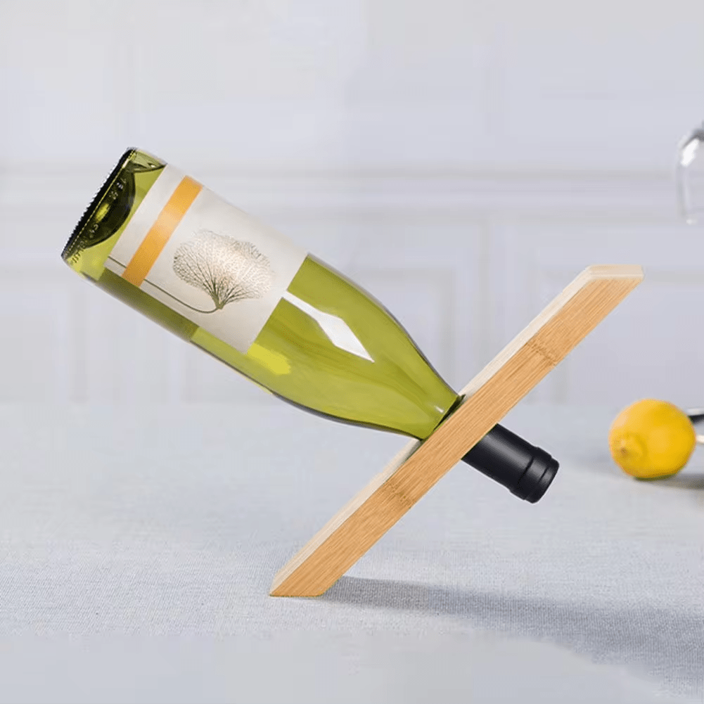 Hommfer - Râtelier à Vin en Bambou - Hommfer
