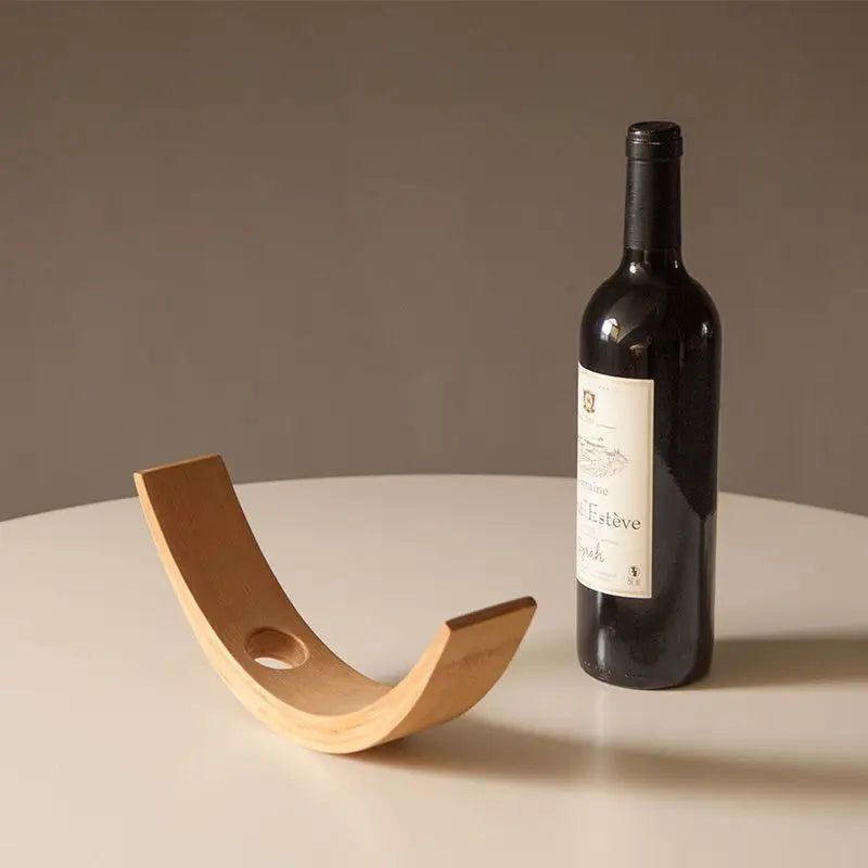 Hommfer - Râtelier à Vin en Bambou - Hommfer