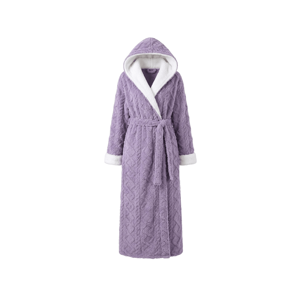 Hommfer – Robe Longue en Peluche Élégante - Hommfer