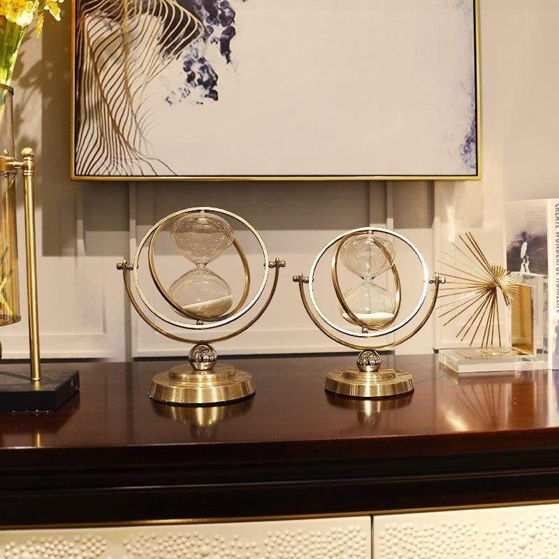 Hommfer – Sablier Décoratif en Métal pour le Salon - Hommfer