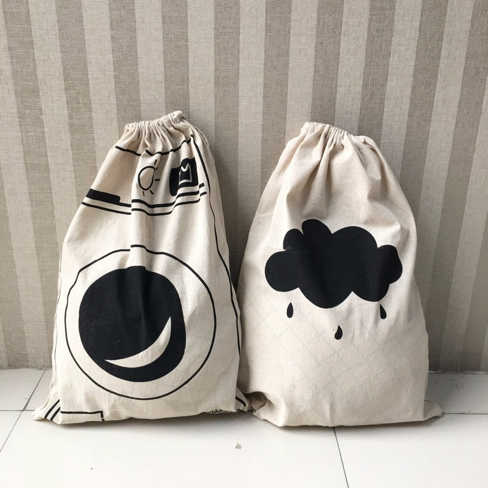 Hommfer – Sac de Rangement en Toile pour Enfants - Hommfer