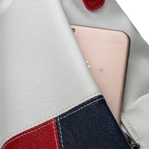Hommfer - Sac Monica à Panneaux Effet Cuir - Élégance Pratique au Quotidien - Hommfer