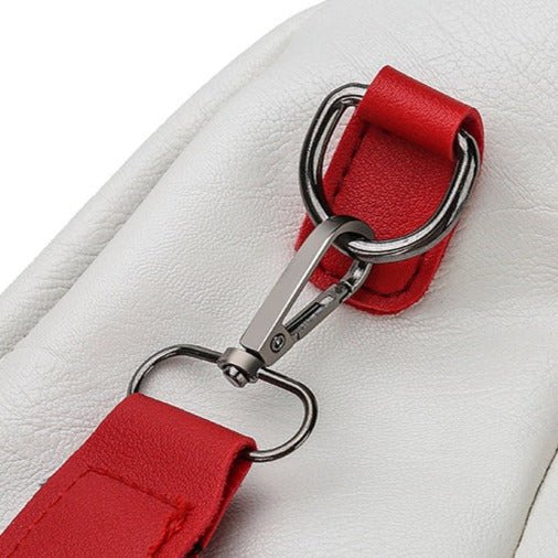 Hommfer - Sac Monica à Panneaux Effet Cuir - Élégance Pratique au Quotidien - Hommfer