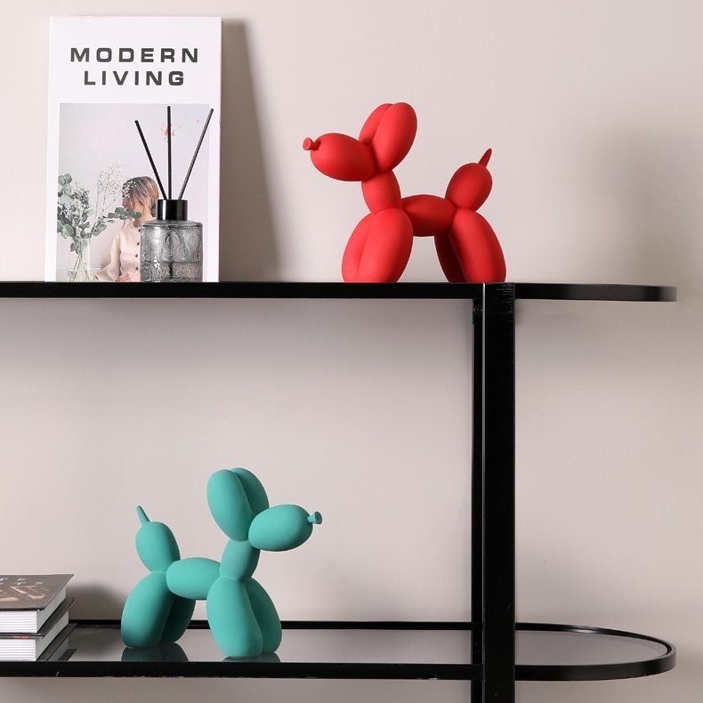 Hommfer – Sculpture Abstraite Chien Ballon - Hommfer