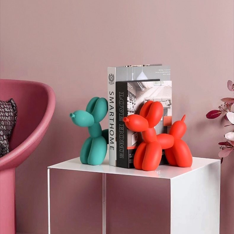 Hommfer – Sculpture Abstraite Chien Ballon - Hommfer