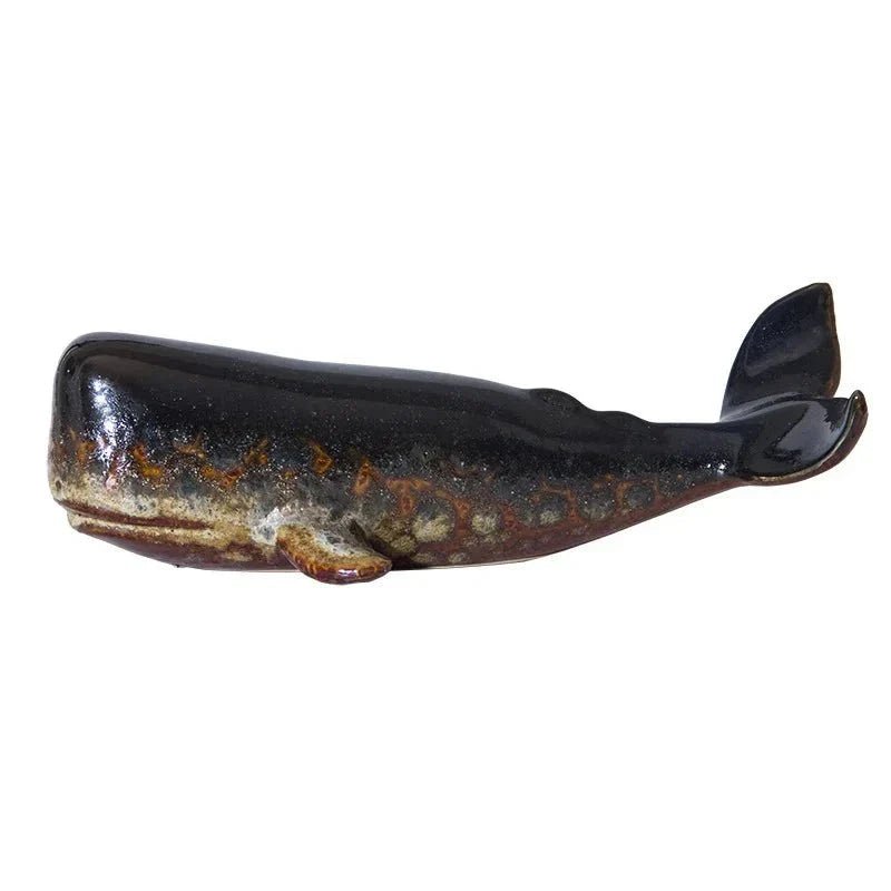 Hommfer – Sculpture Baleine en Porcelaine Bryn - Hommfer