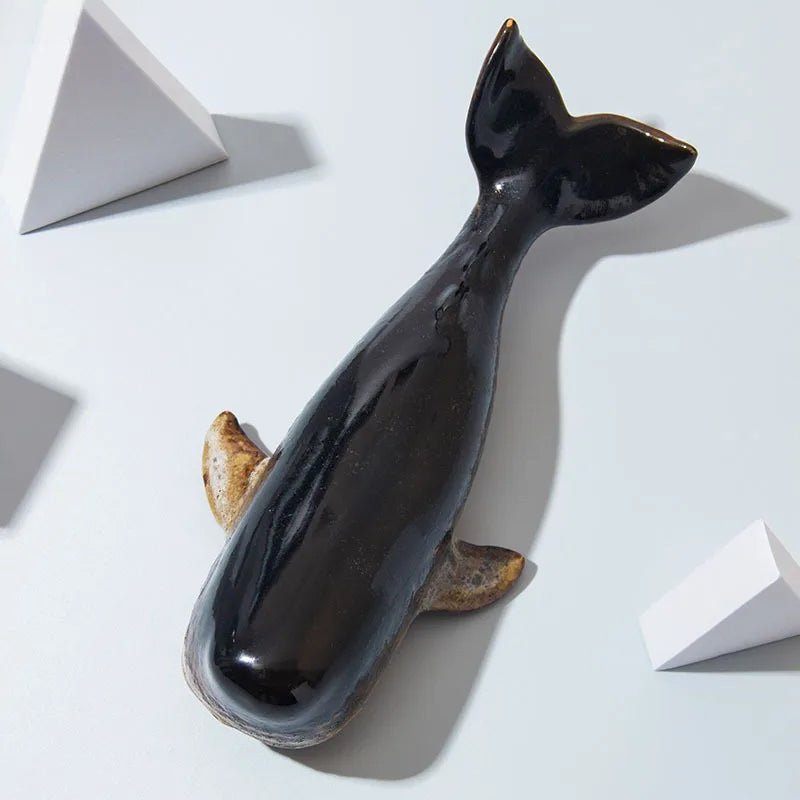 Hommfer – Sculpture Baleine en Porcelaine Bryn - Hommfer