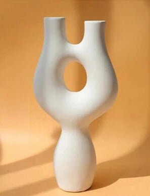 Hommfer – Sculpture Décorative Abstraite en Céramique - Hommfer