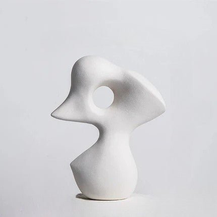 Hommfer – Sculpture Décorative Abstraite en Céramique - Hommfer