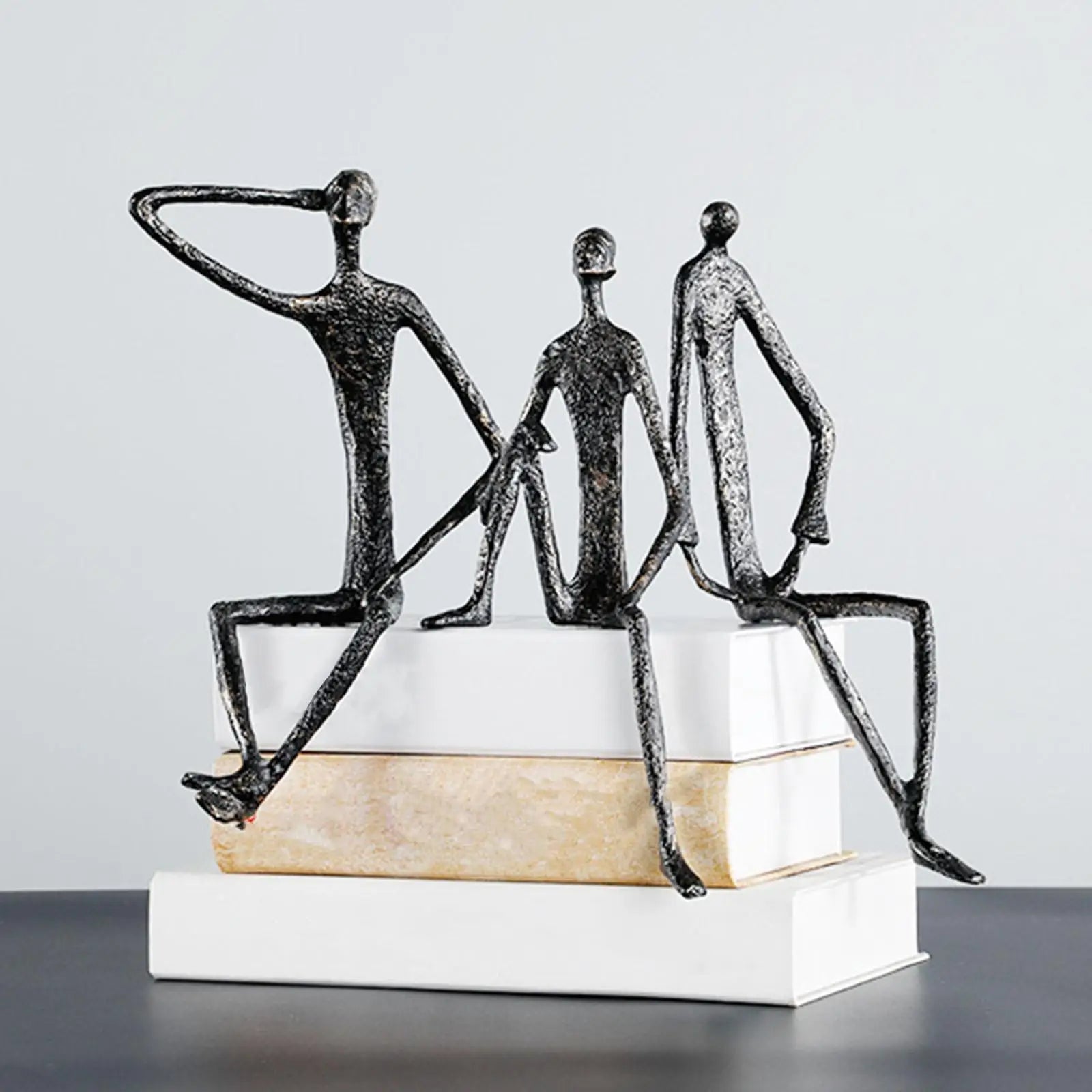 Hommfer - Sculpture Métallique Abstraite Élégante - Hommfer