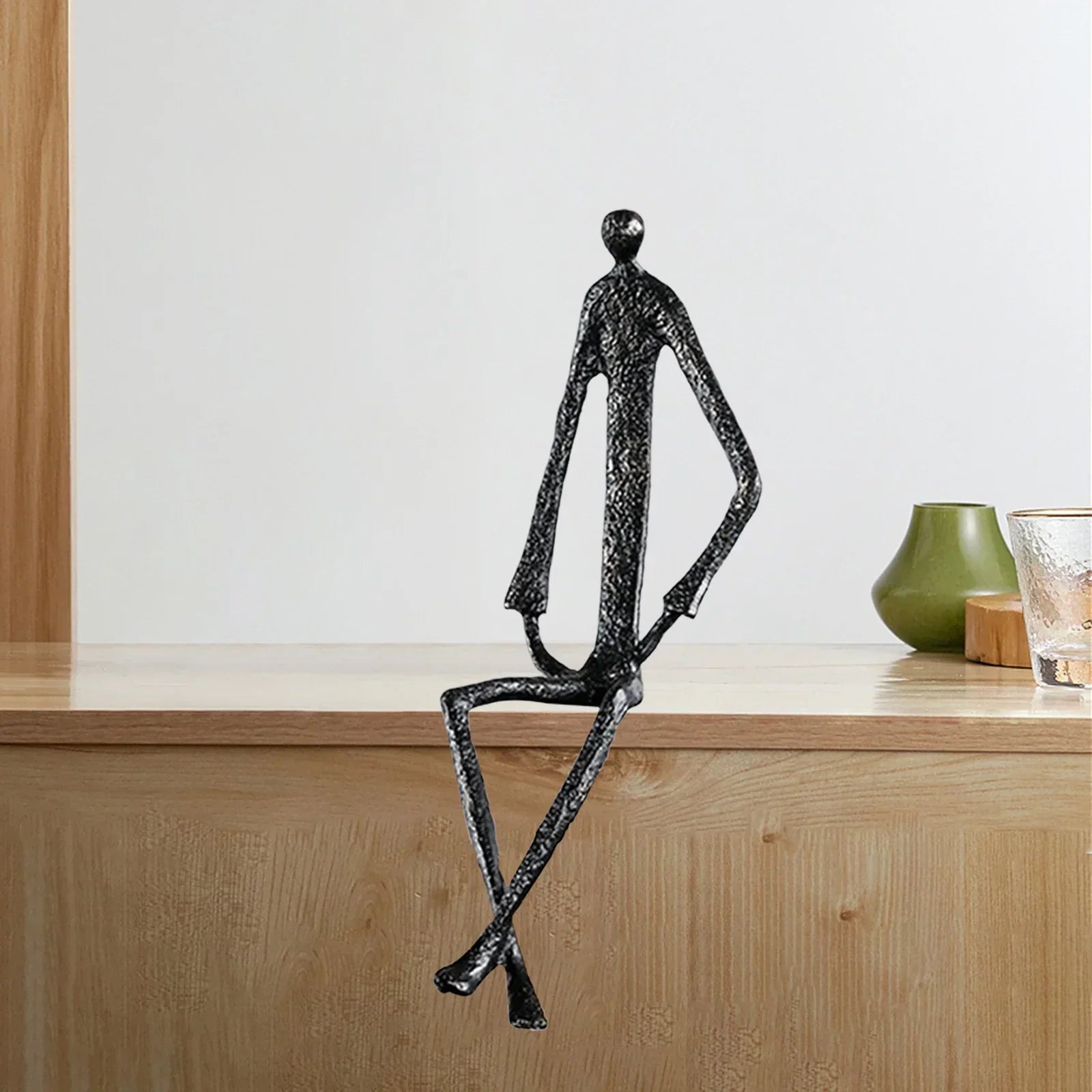 Hommfer - Sculpture Métallique Abstraite Élégante - Hommfer