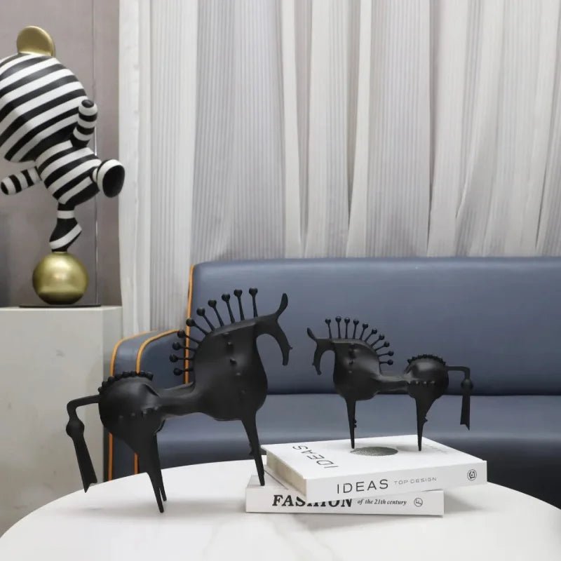Hommfer – Sculptures de Chevaux Métalliques Équinoxe - Hommfer