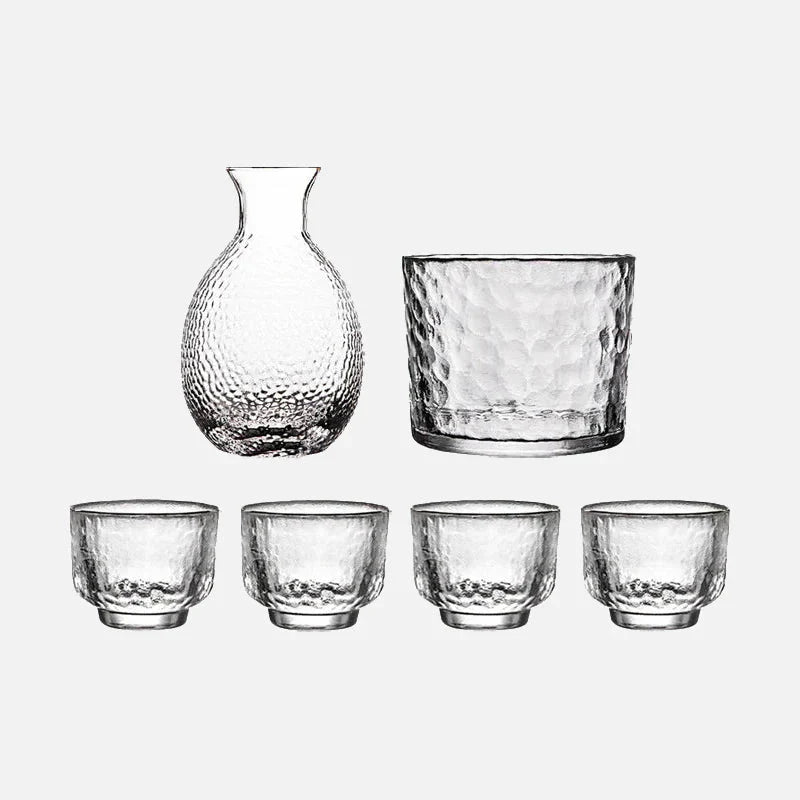 Hommfer – Service de Carafe à Saké Paon en Verre pour la Cuisine - Hommfer