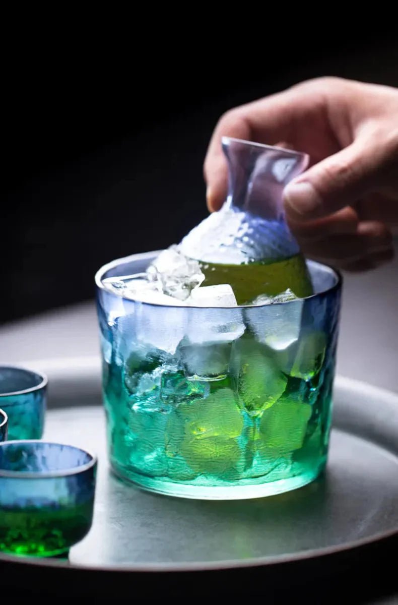 Hommfer – Service de Carafe à Saké Paon en Verre pour la Cuisine - Hommfer