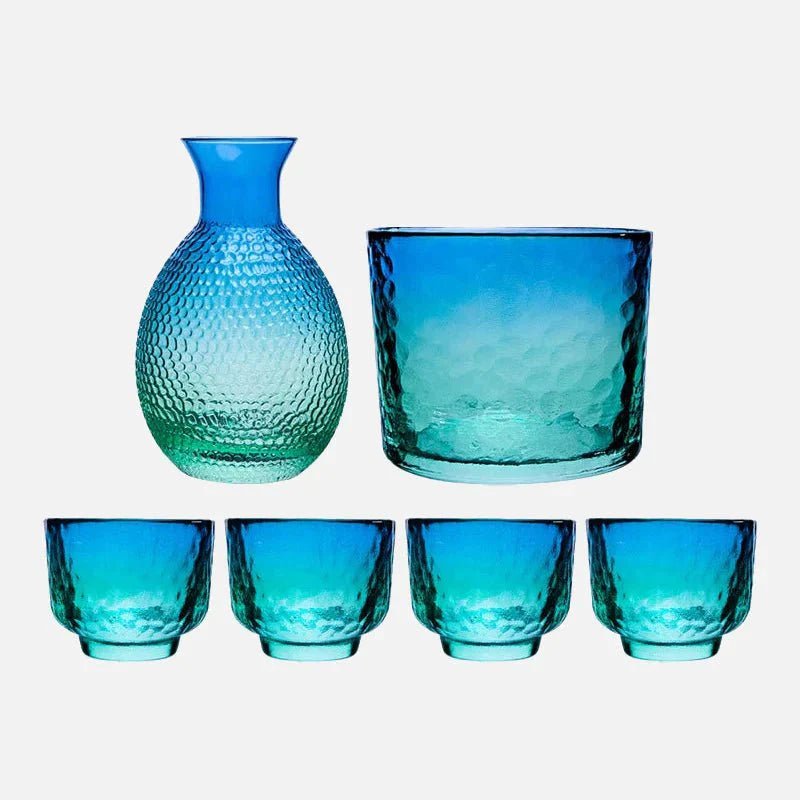 Hommfer – Service de Carafe à Saké Paon en Verre pour la Cuisine - Hommfer