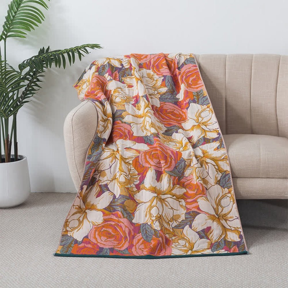 Hommfer – Serviette de Bain en Coton Rose Vintage - Hommfer