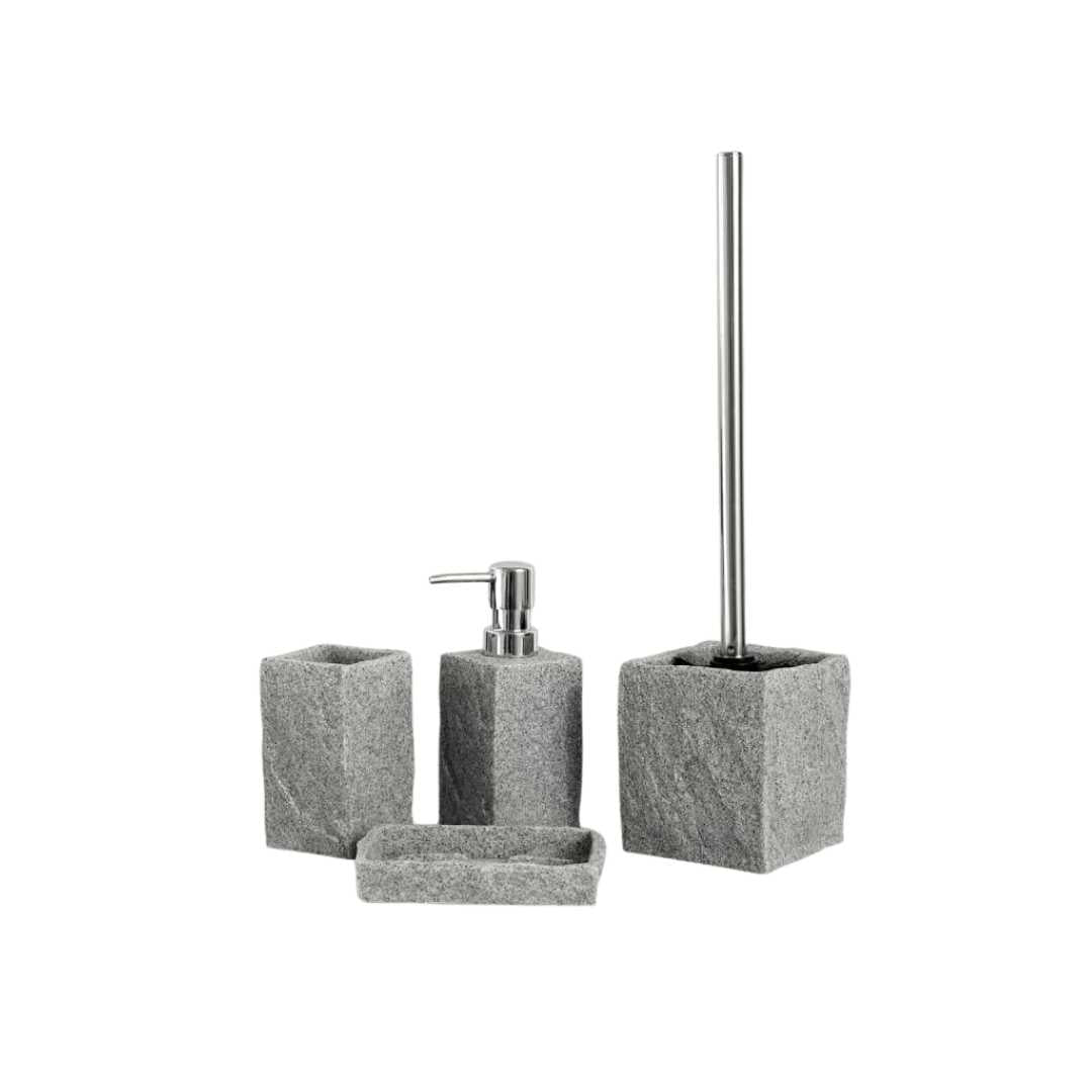 Hommfer – Set d'Accessoires Effet Granite pour Salle de Bains - Hommfer
