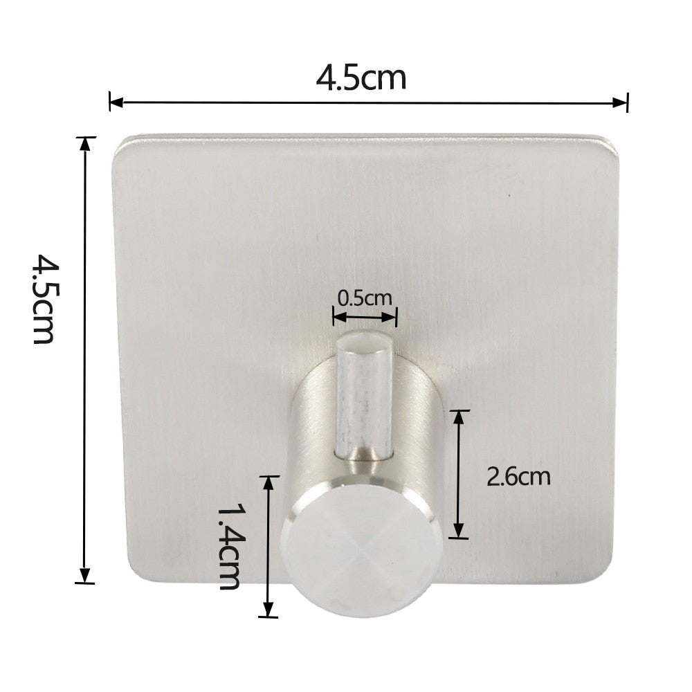 Hommfer - Set de 5 Crochets en Acier Inoxydable - Hommfer