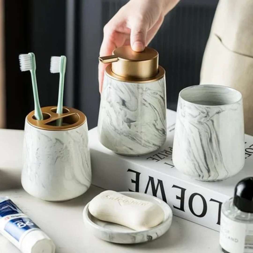 Hommfer – Set de Salle de Bain Scandinave Élégance & Pureté - Hommfer