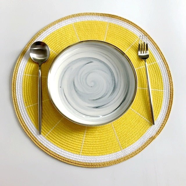Hommfer - Set de sets de table sur le thème des fruits - Hommfer