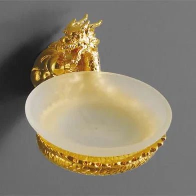 Hommfer – Set Dragon Doré d’Accessoires Salle de Bain - Hommfer