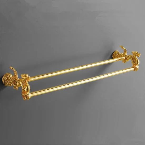 Hommfer – Set Dragon Doré d’Accessoires Salle de Bain - Hommfer