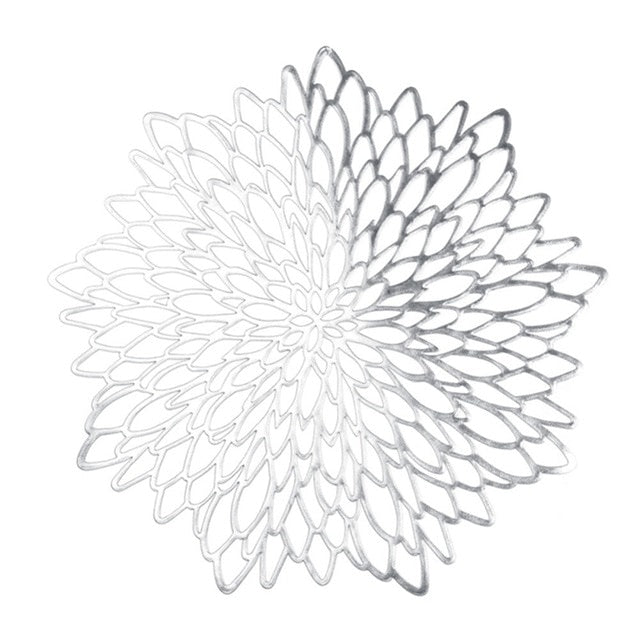 Hommfer - Sets de sets de table Feuille Luxe | Lot de 6 - Hommfer