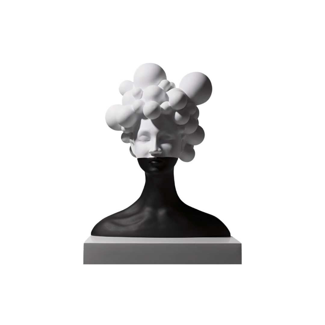 Hommfer – Statue de Femme Mystérieuse Nazla en Résine - Hommfer