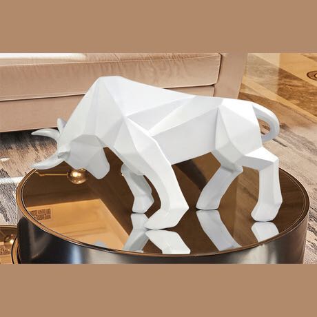 Hommfer – Statue de Taureau en Charge - Hommfer