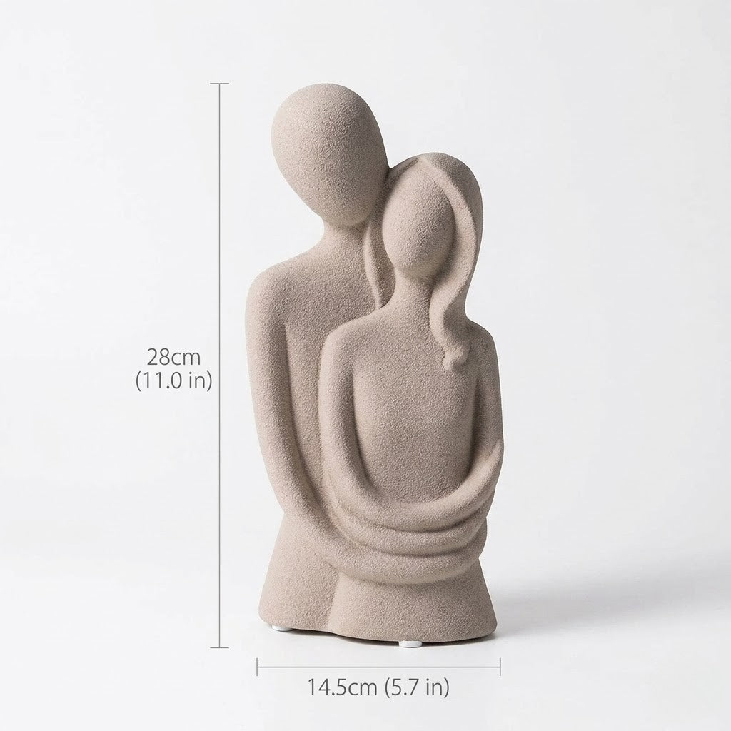 Hommfer – Statue en céramique moderne pour célébrer l'amour éternel - Hommfer