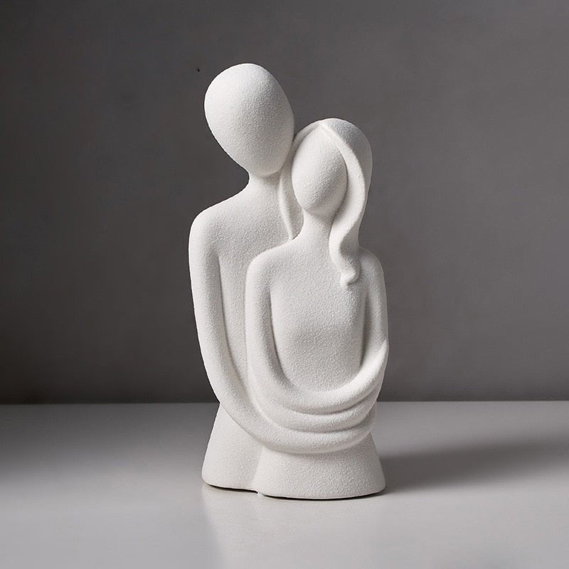 Hommfer – Statue en céramique moderne pour célébrer l'amour éternel - Hommfer