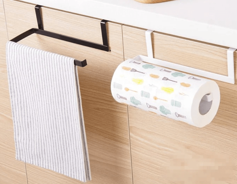 Hommfer - Support de porte pour rouleau de cuisine et torchons - Hommfer