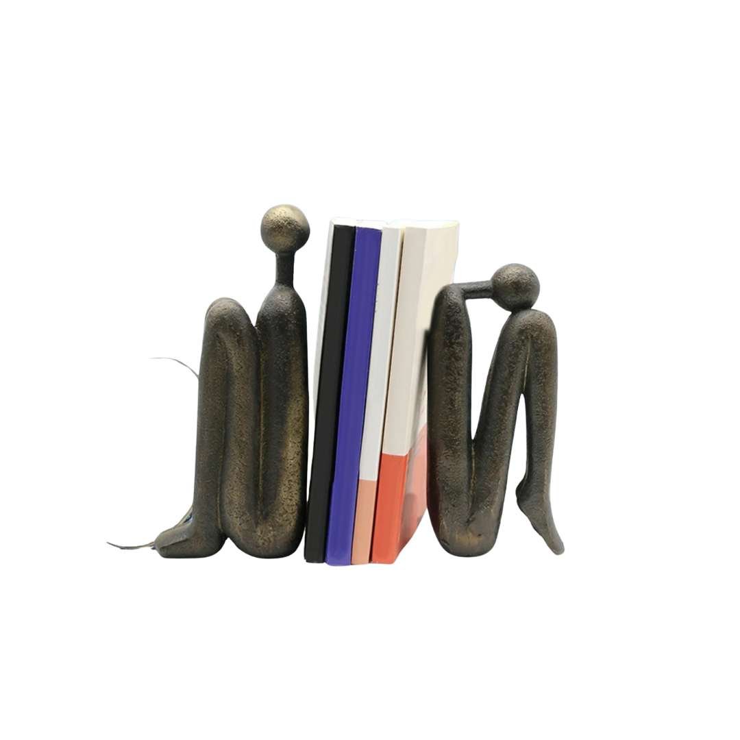 Hommfer - Supports de livres norvégiens en résine - Hommfer