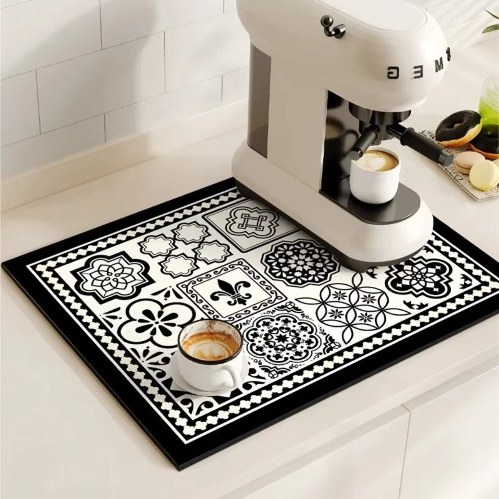 Hommfer – Tapis Absorbant au Style Rétro - Hommfer