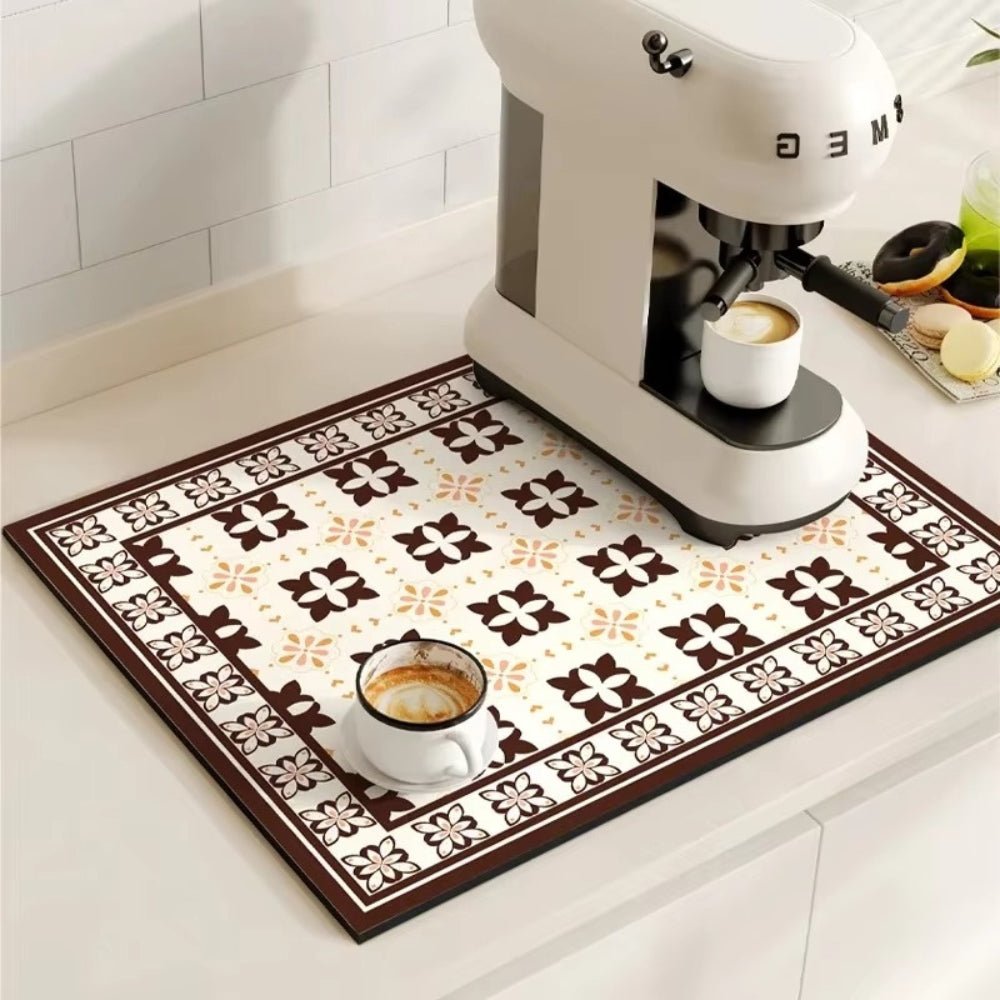 Hommfer – Tapis Absorbant au Style Rétro - Hommfer