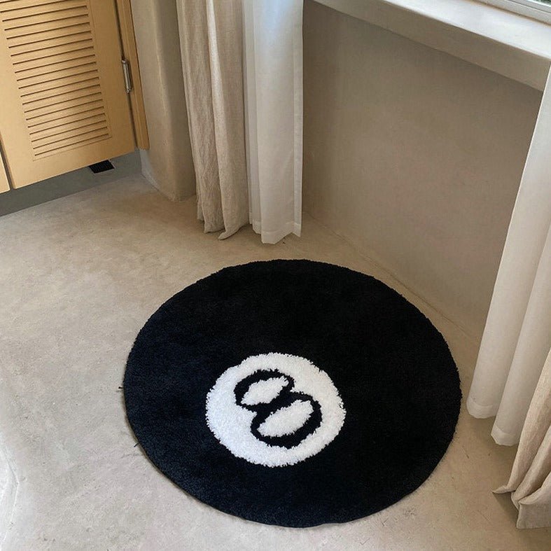 Hommfer – Tapis Boule 8 Antidérapant en Polyester - Hommfer