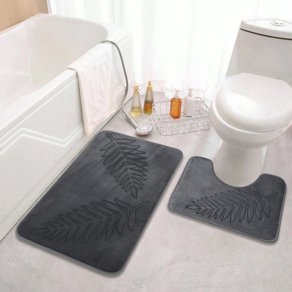 Hommfer – Tapis de Bain Confortable | Lot de 2 - Hommfer